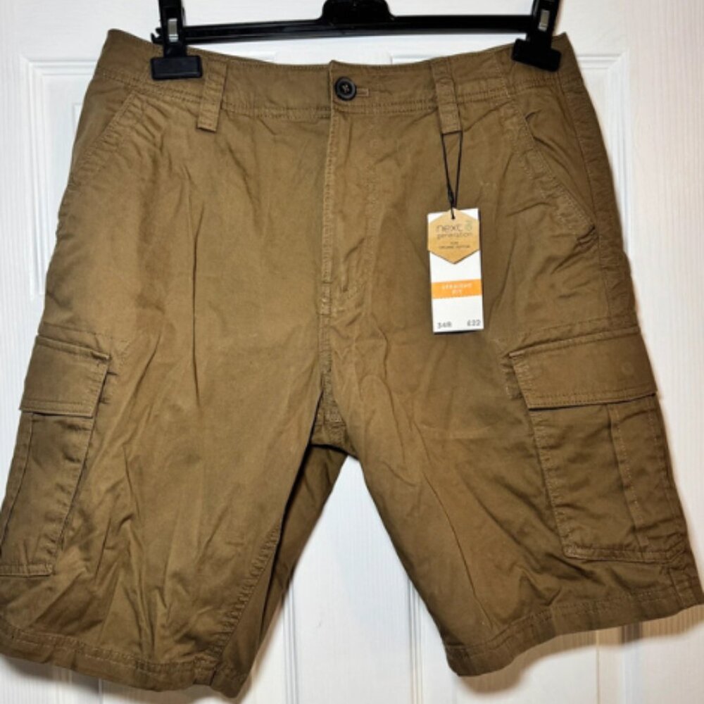 Men’s next straight fit cargo shorts